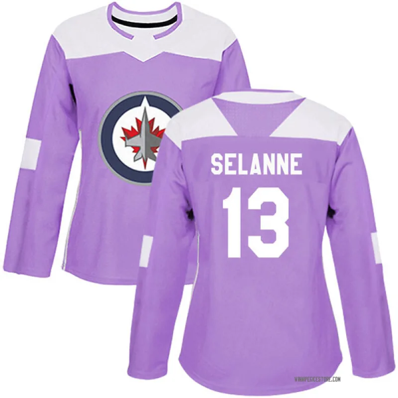 teemu selanne winnipeg jersey